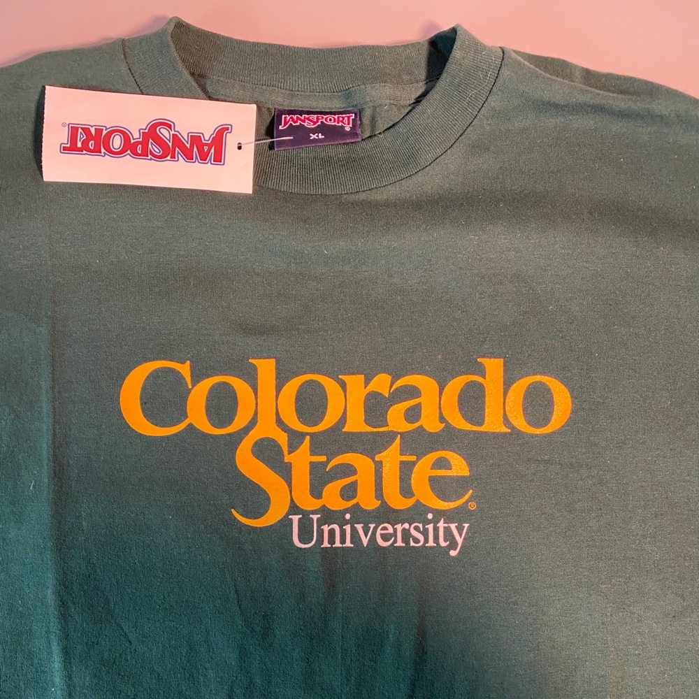 Vintage NWT Colorado State T-Shirt